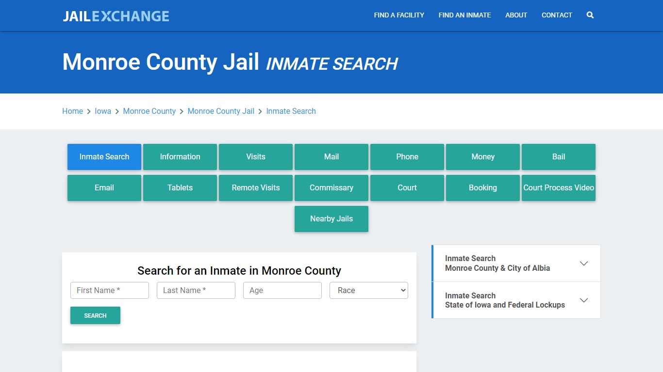 Monroe County Jail, IA Inmate Search: Roster & Mugshots