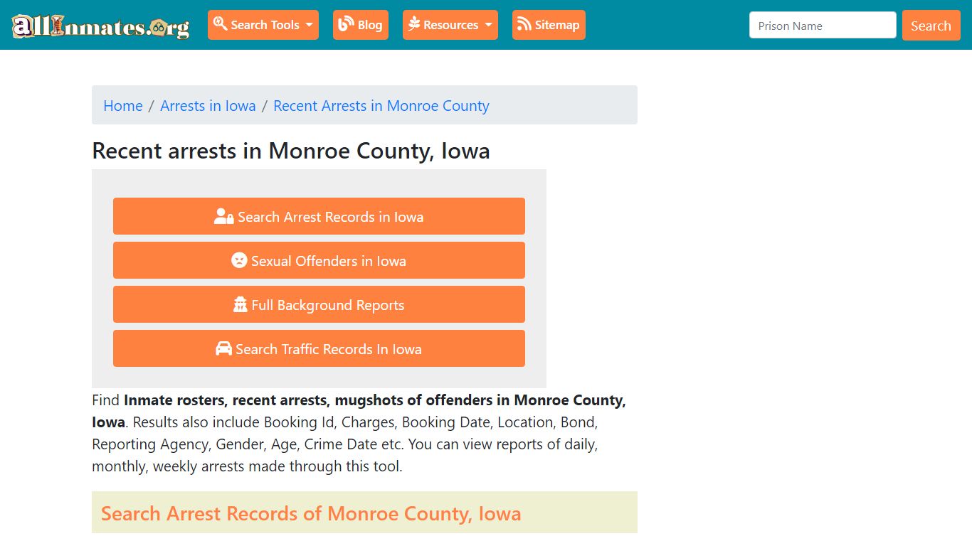 Recent arrests in Monroe County, Iowa | Mugshots, Rosters, Inmates, Crimes